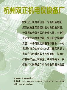 杭州双正机电仪设备厂 